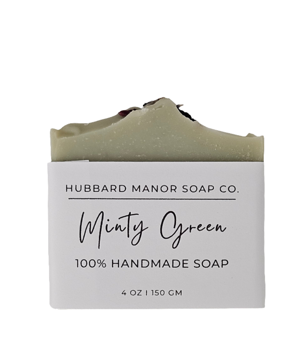 Minty Green Bar Soap