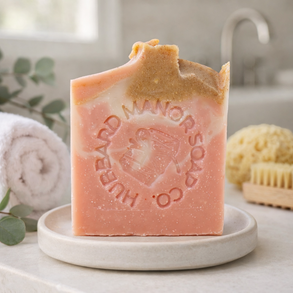 Camellia Sugar – Rose Clay & Turmeric Soap | Bright Citrus Floral Bar